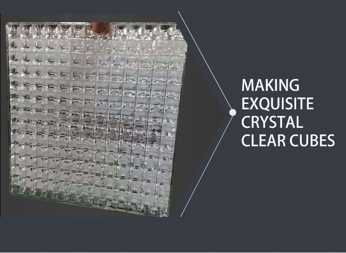 Máy làm đá viên 1Ton Cube Crystal 1000kg / 24H Máy làm đá công suất lớn 2