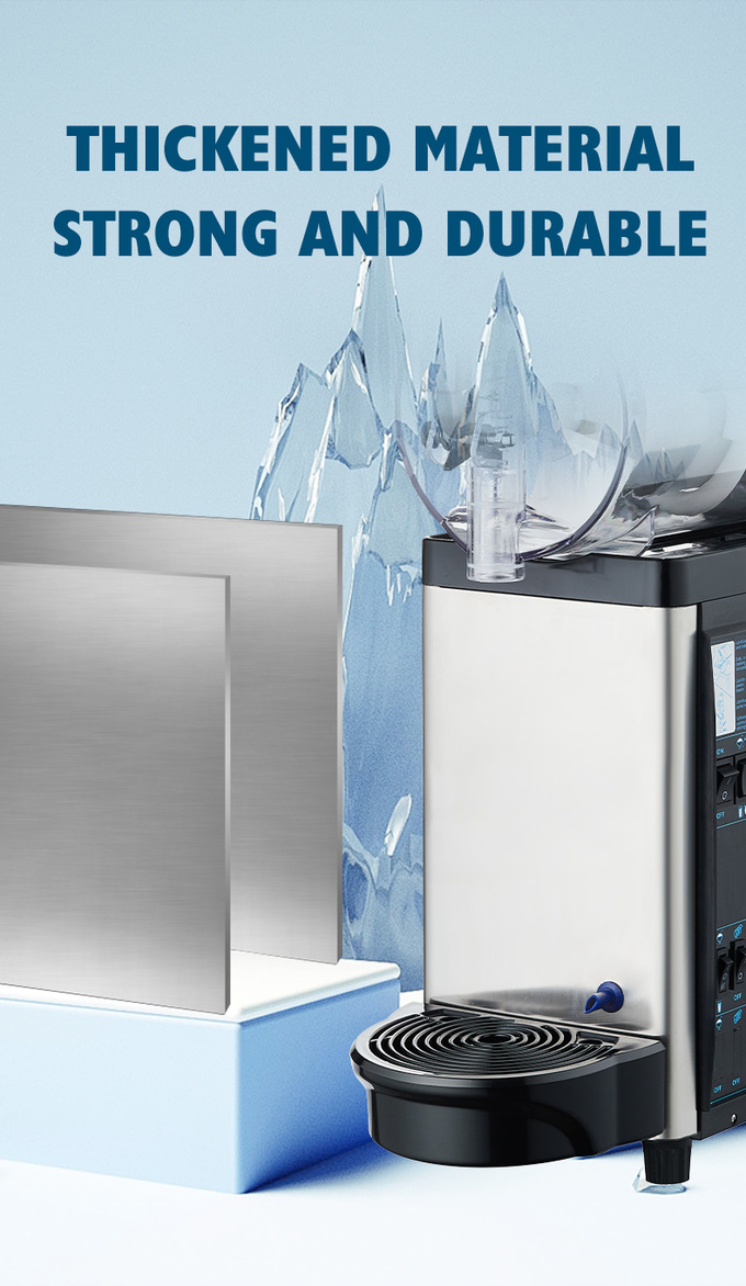 Máy làm đông lạnh công nghiệp gốc Máy uống đông lạnh thương mại 24L 2