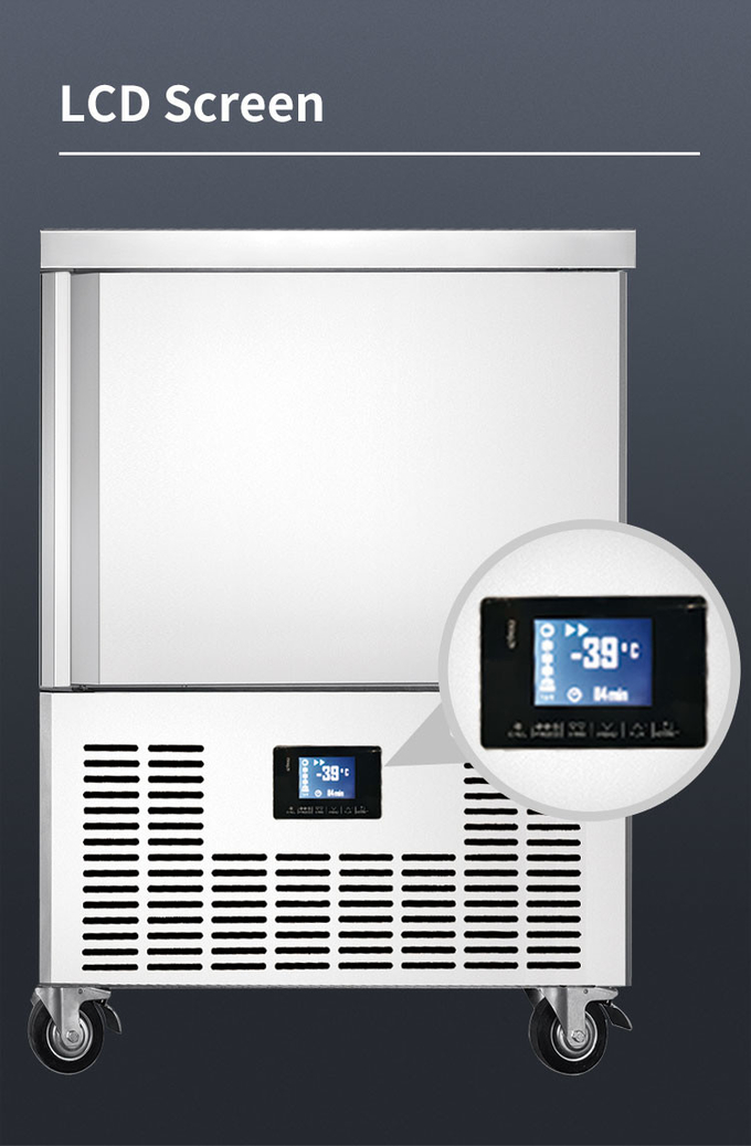 Máy làm lạnh tủ đông R404A 5 khay làm mát bằng không khí Tủ đông lạnh công nghiệp 7